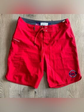 Men’s Quicksilver Red Lifeguard Swim Trunks